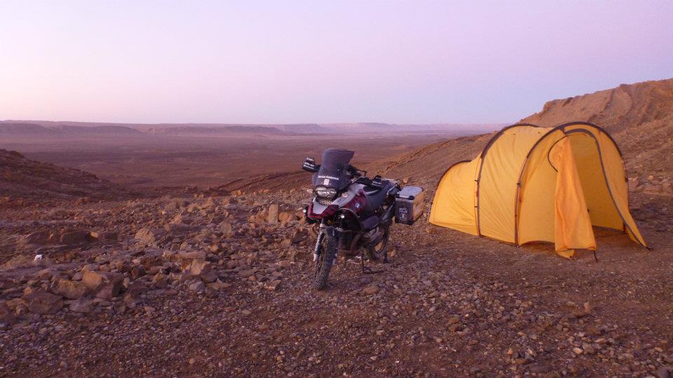 Acampar en Col de Belkassem